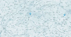 AQUA PRO Pramene - mapa